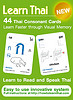44 Thai Consonant Cards